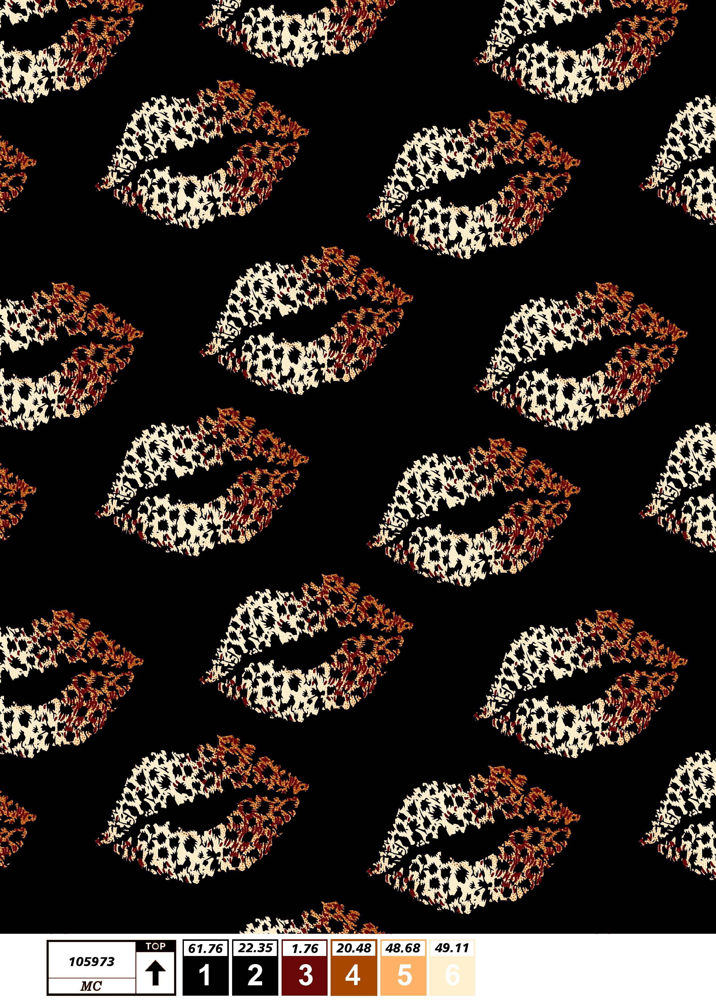 Leopard Kiss